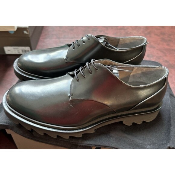 Robert Clergerie Paris Men’s Leather Lace Up Oxford Modern Sole New Size 8.5 Men - Picture 3 of 9